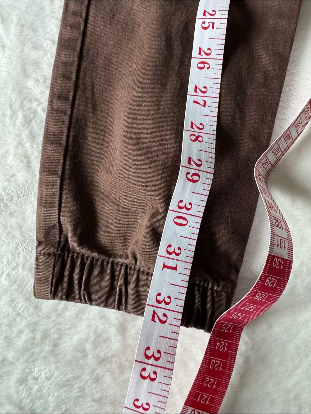 Gymboree Brown Cargo Pants with Elastic Waist Size 10
